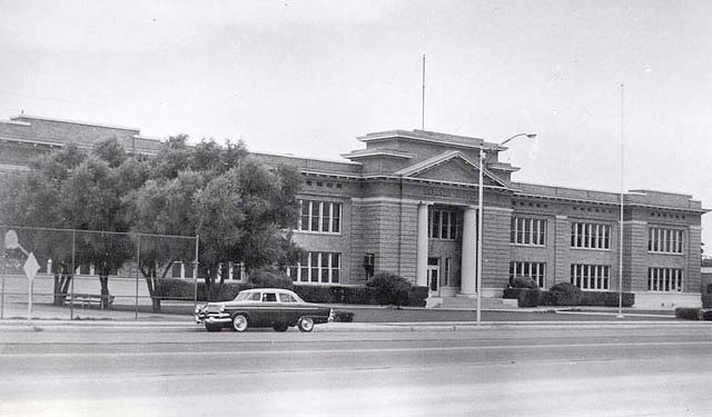 Mesa. Old Franklin School, 1950s