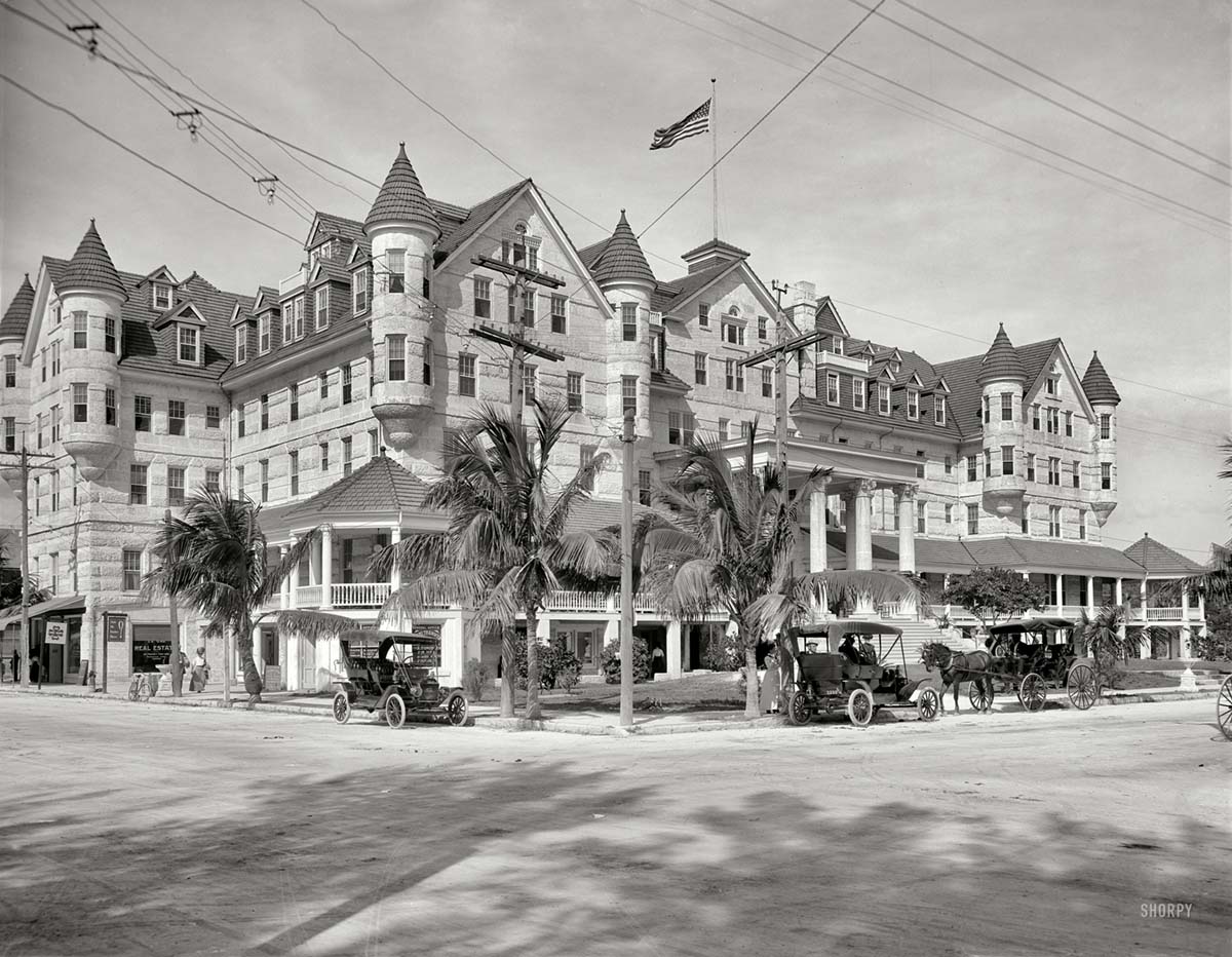 Miami. Hotel Halcyon, 12th Street and Avenue B, January 29, 1912