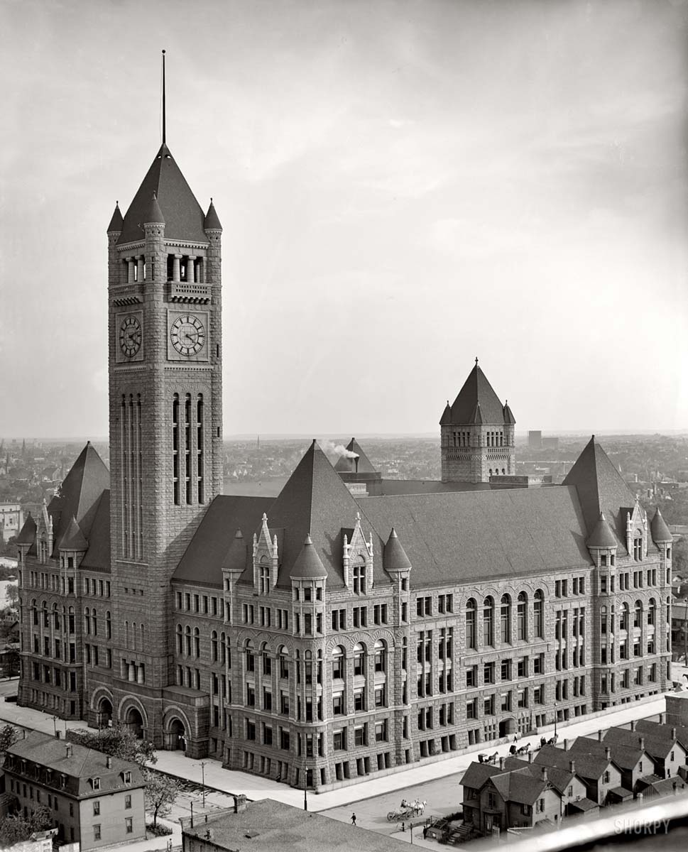 Minneapolis. Courthouse and City Hall, circa 1905