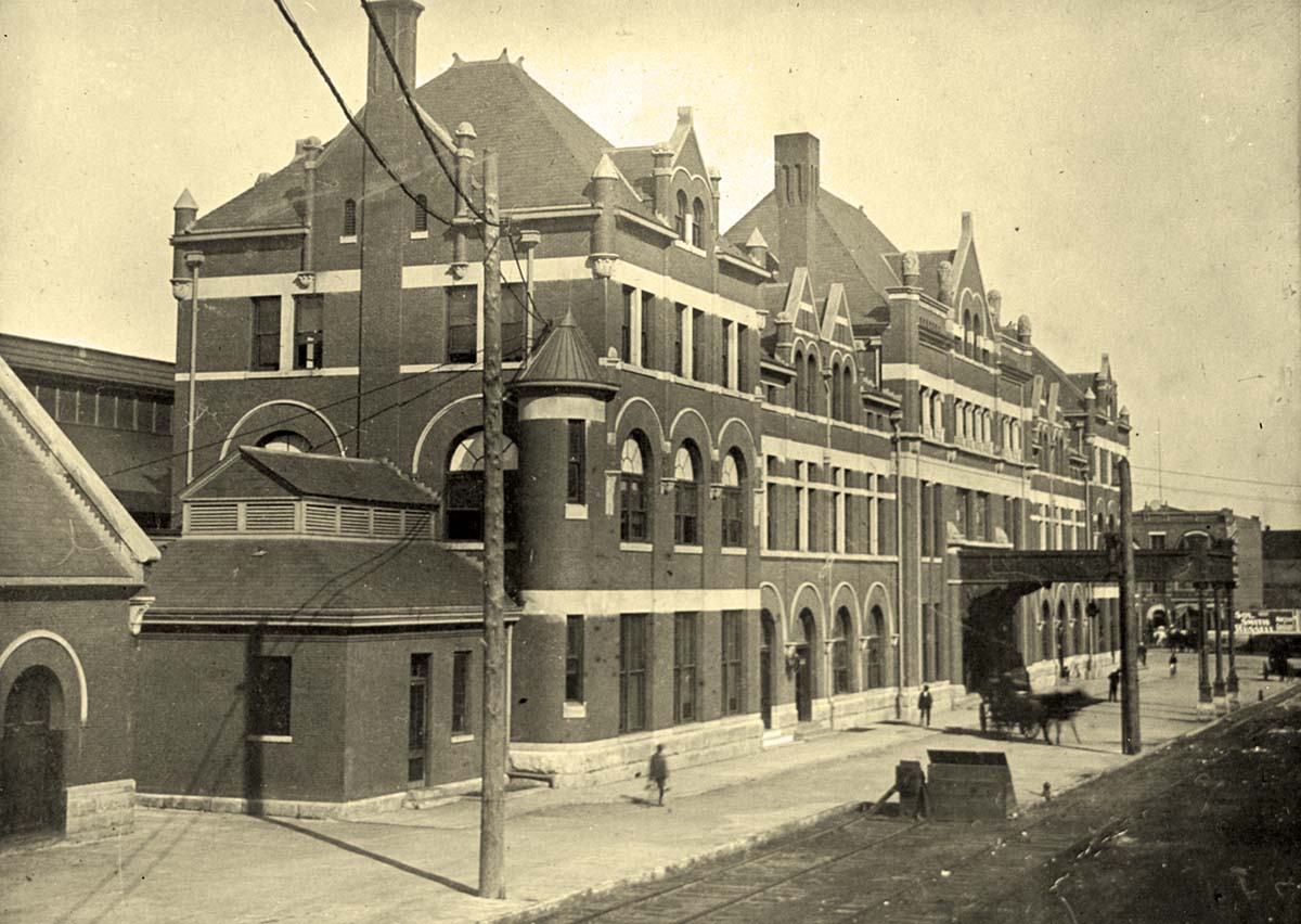 Montgomery. Union Station Montgomery, circa 1900