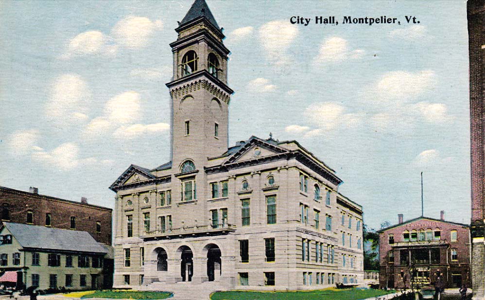 Montpelier. City Hall, 1913