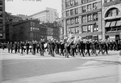 New York. New York Police Band, circa 1900's