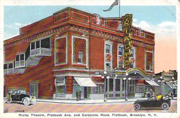 New York. Rialto Theatre, Flatbush Avenue and Cortelyou Road, Brooklyn