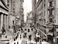 New York. Wall Street, 1911
