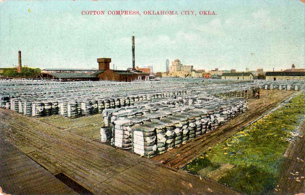 Oklahoma City, Oklahoma. Cotton Compress