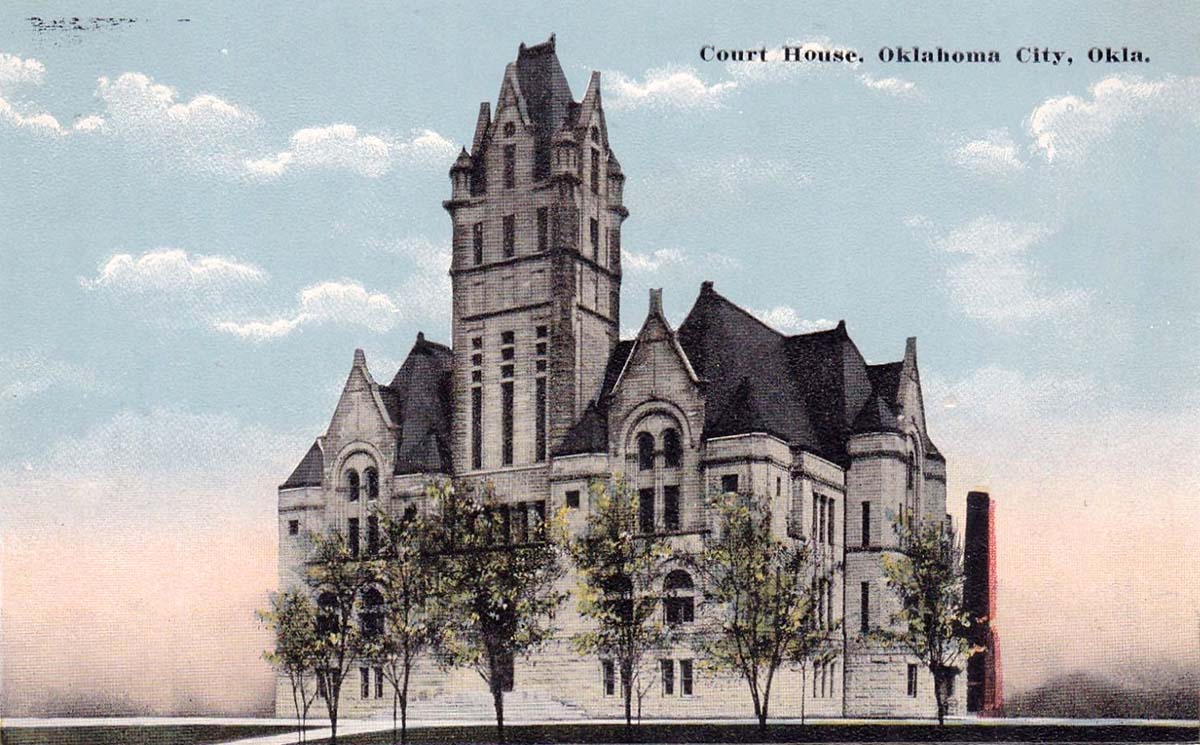 Oklahoma City, Oklahoma. Courthouse, between 1910 and 1920