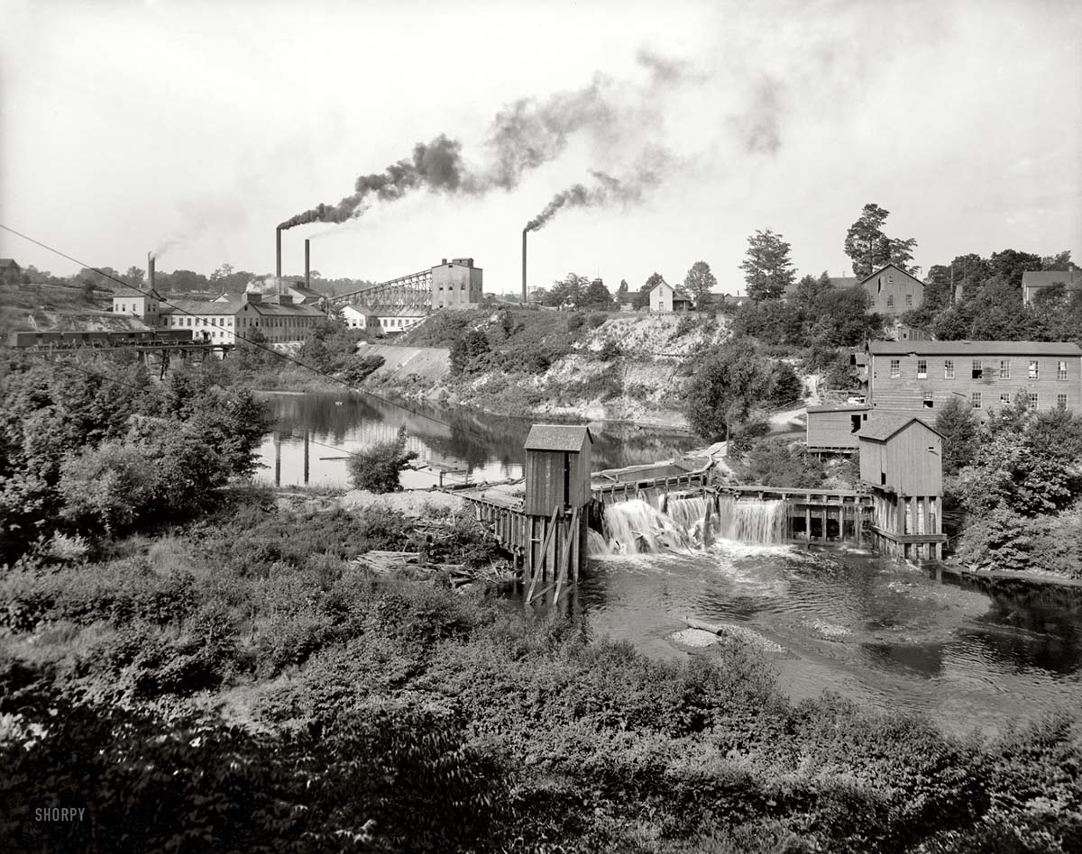 Petoskey. Paper mills, circa 1908
