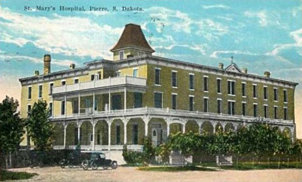 Pierre. St. Marys Hospital, 1926