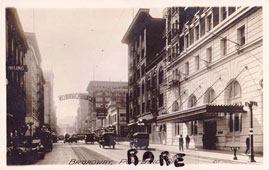 Portland. Broadway, 1910