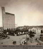 San Antonio. View of the Alamo Plaza, between 1920 and 1930