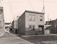 San Francisco. Lilac Street, Mission District, 1936