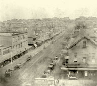 San Francisco. Second Street, from Market, 1866