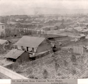 San Jose. Convent Notre Dame, Looking northeast, 1866