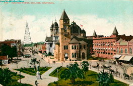 San Jose. Electric Tower, 1911