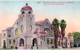 San Jose. First M.E. Church, 1910s