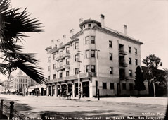San Jose. Hotel St. James, view from beautiful St. James Park, circa 1903