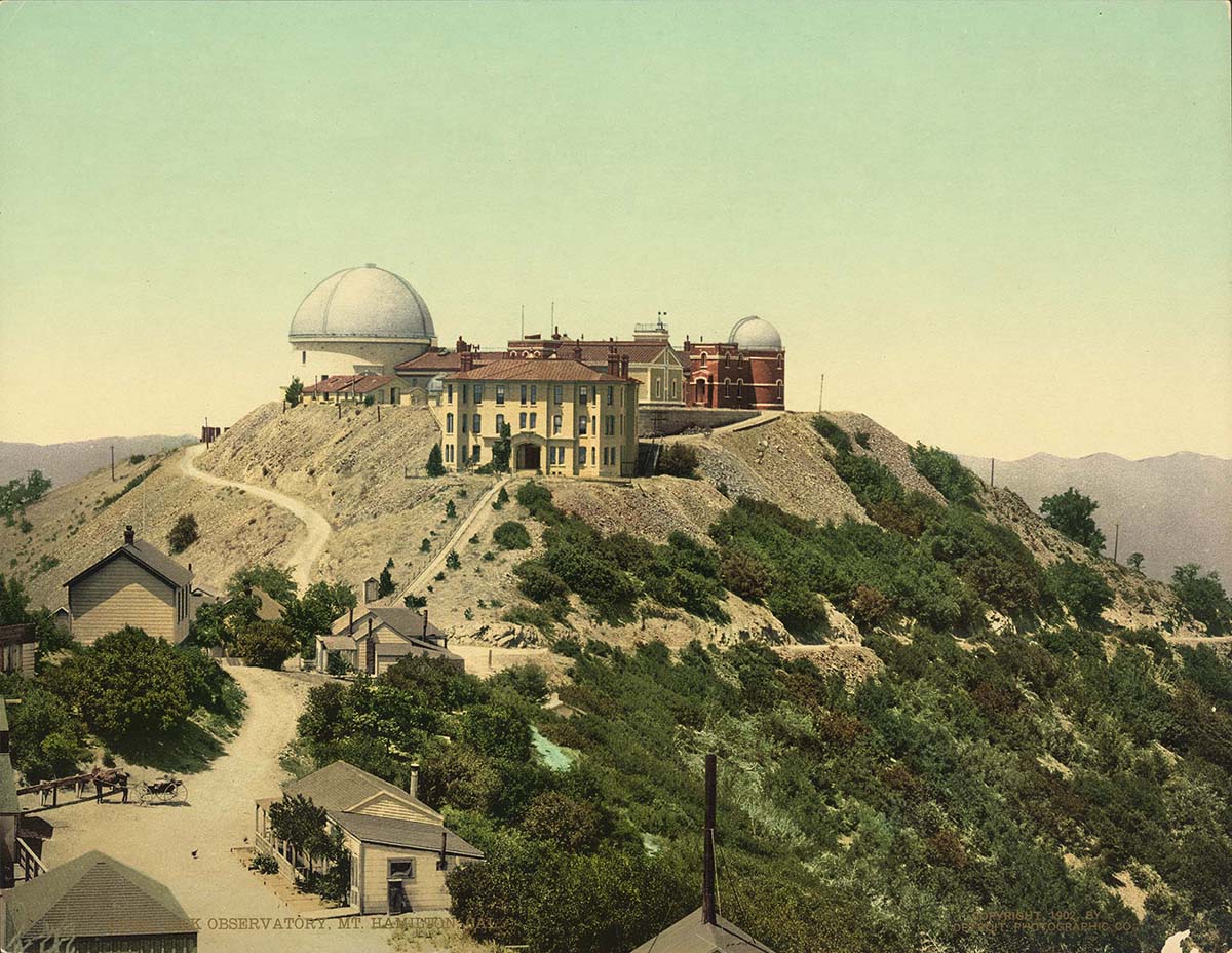 San Jose, California. Lick Observatory, Mount Hamilton, 1902