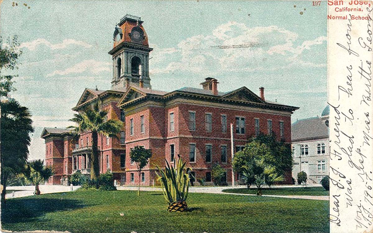 San Jose, California. Normal School, 1912