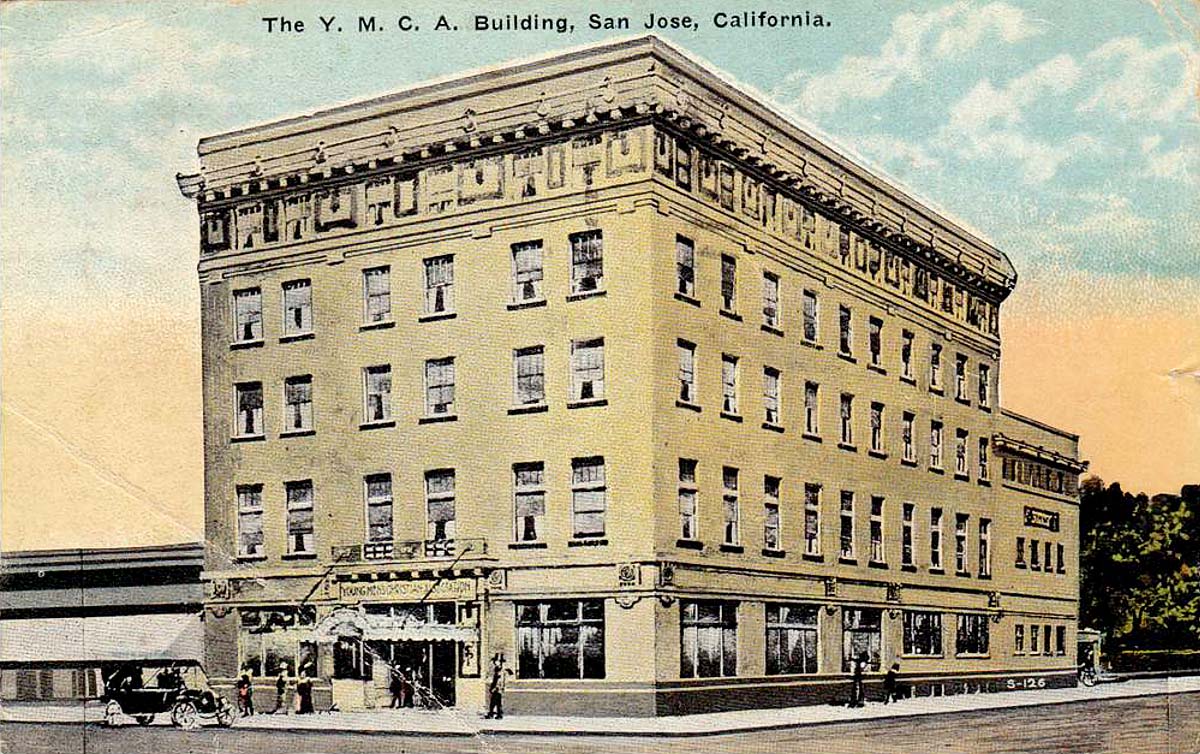 San Jose, California. Young Men's Christian Association Building, 1948