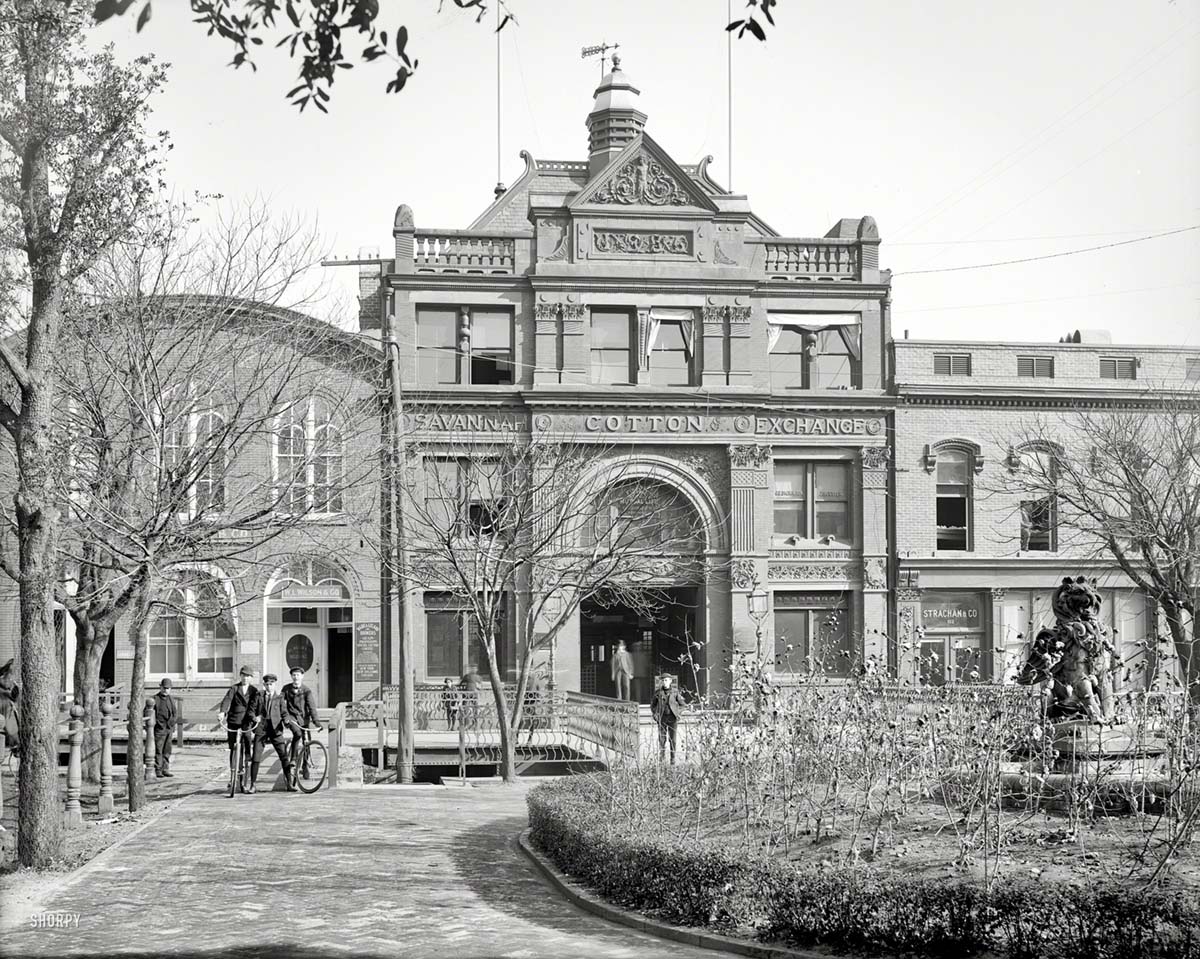 Savannah. Savannah Cotton Exchange, circa 1904