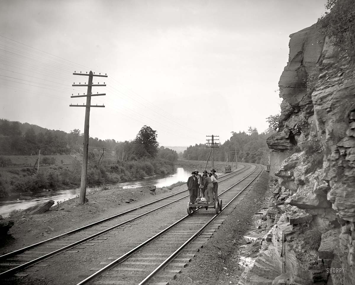 Scranton. On the Lackawanna near Scranton, circa 1901