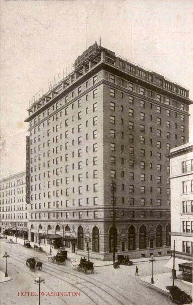 Seattle, Washington. Hotel Washington, 1910