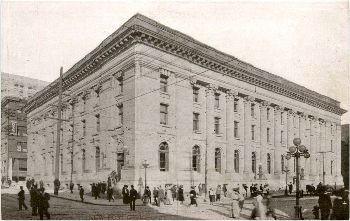 Seattle, Washington. New Post Office, 1910