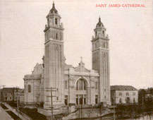 Seattle. Saint James Cathedral, 1910