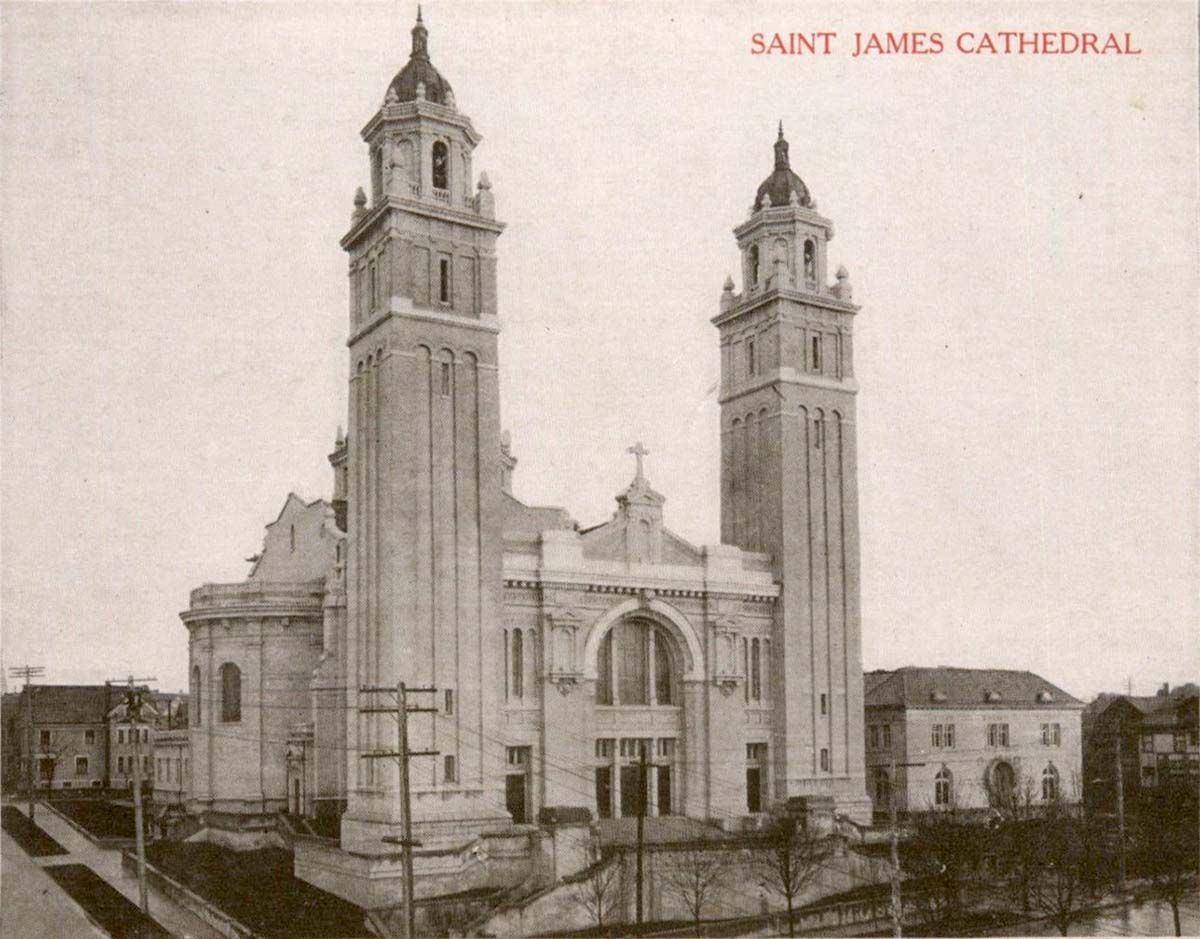 Seattle, Washington. Saint James Cathedral, 1910