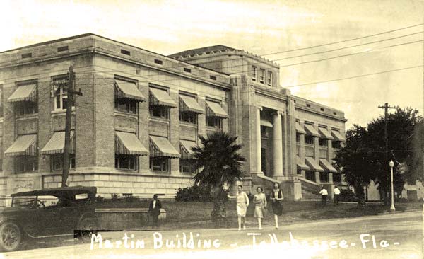 Tallahassee. Martin Building, circa 1930