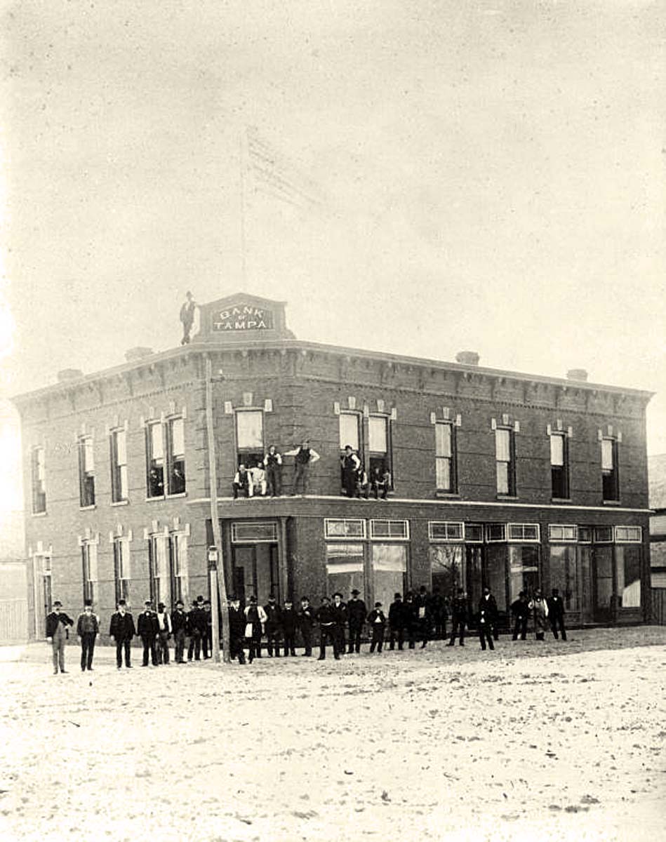 Tampa. Bank of Tampa building, circa 1880