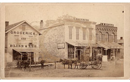 Topeka. East 6th Street, 1868
