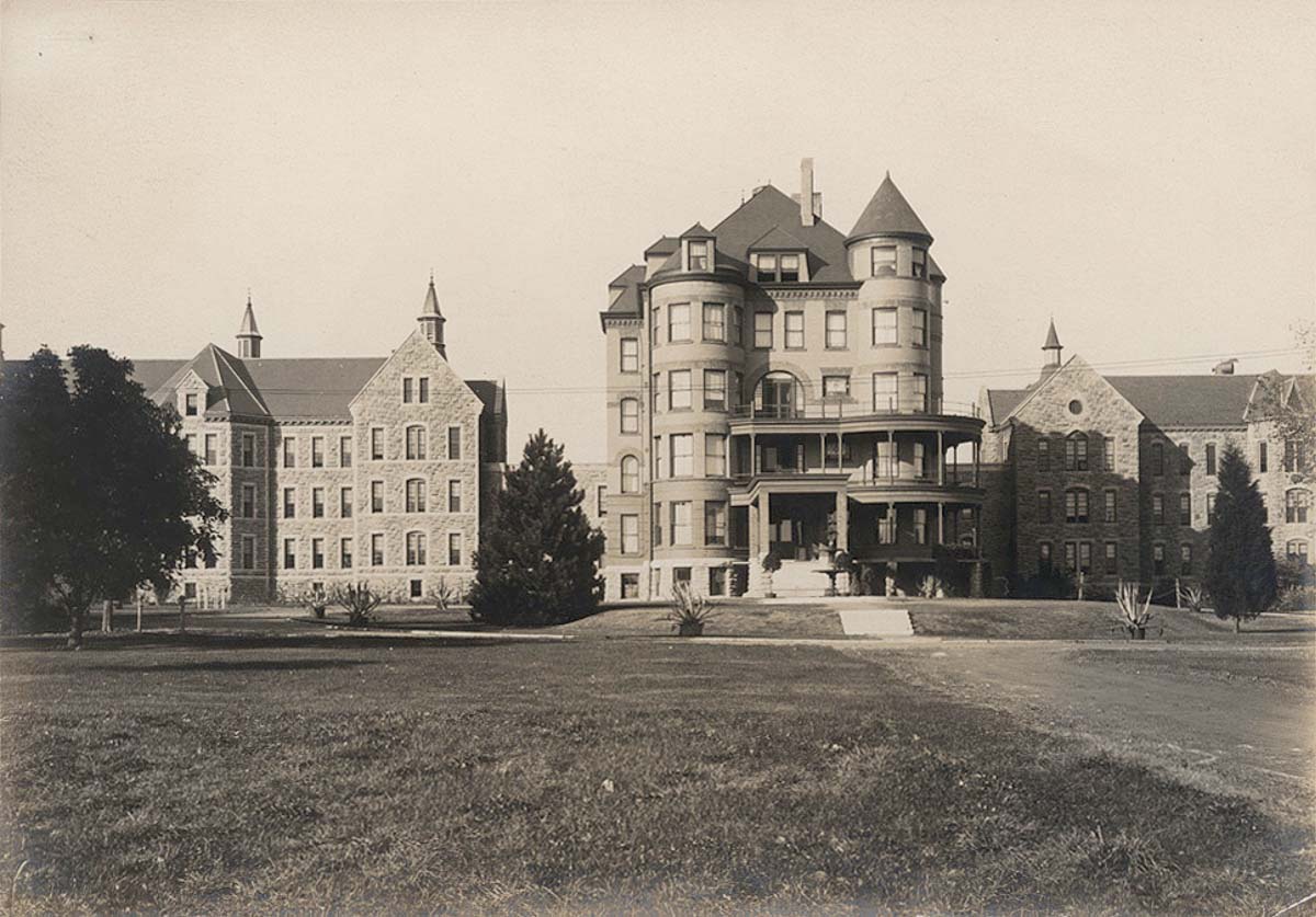 Topeka, Kansas. State Hospital, between 1870 and 1920