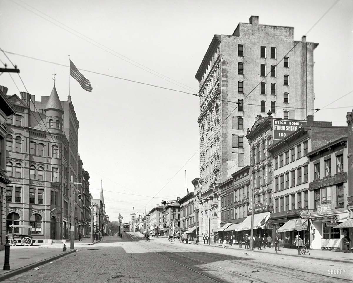 Utica. Lower Genesee Street, circa 1905