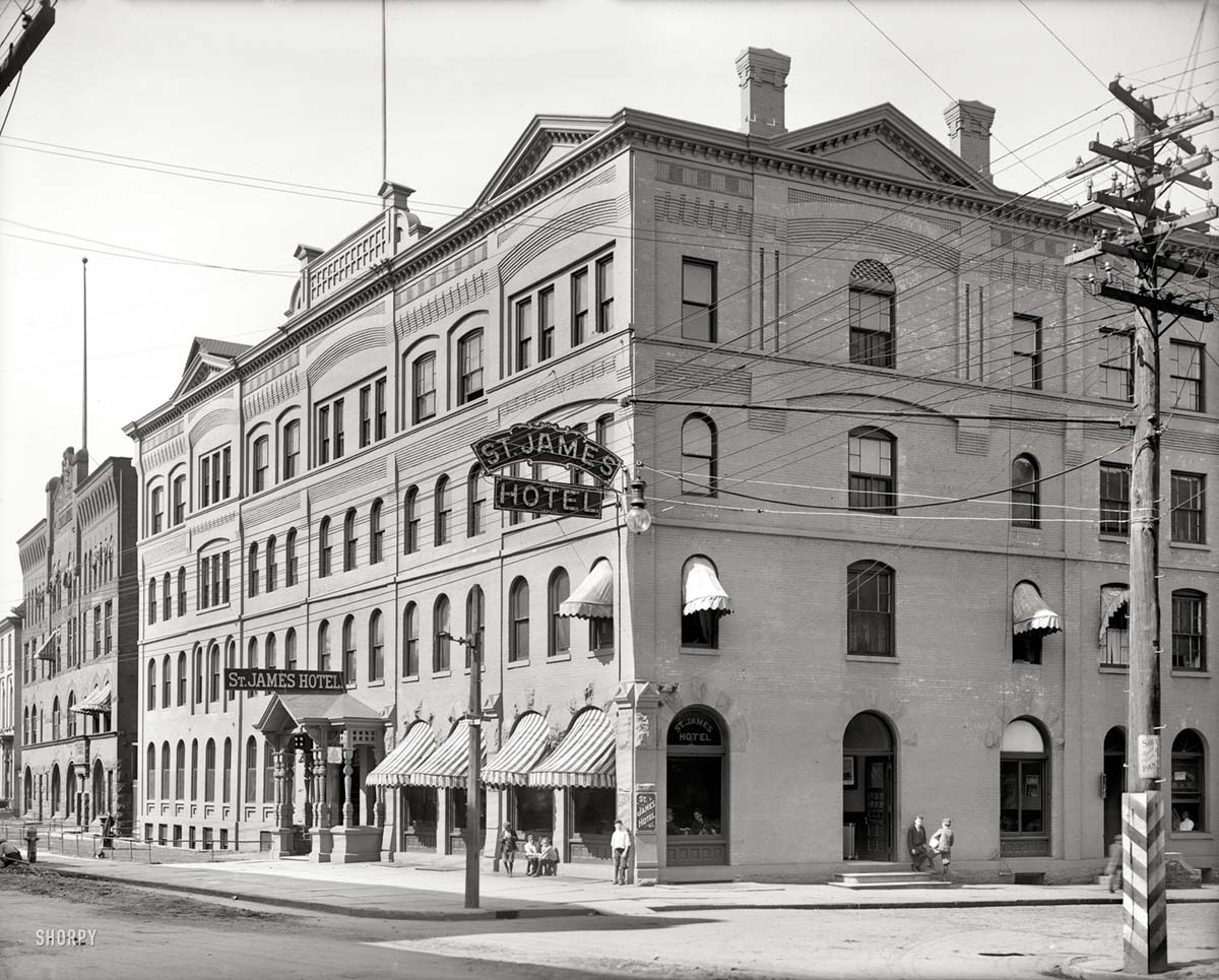 Utica. St. James Hotel, circa 1910