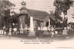 Wilmington. Old Swedes Episcopal Church, built 1698, 1905