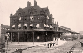 Wilmington. Pennsylvania Railroad Improvements, Wilmington Train Station, Front and French Streets