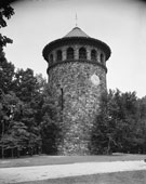 Wilmington. Rockford Water Tower, Rockford Park, possibly 1968
