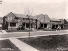 Wilmington. Union Park Gardens row houses, circa 1925
