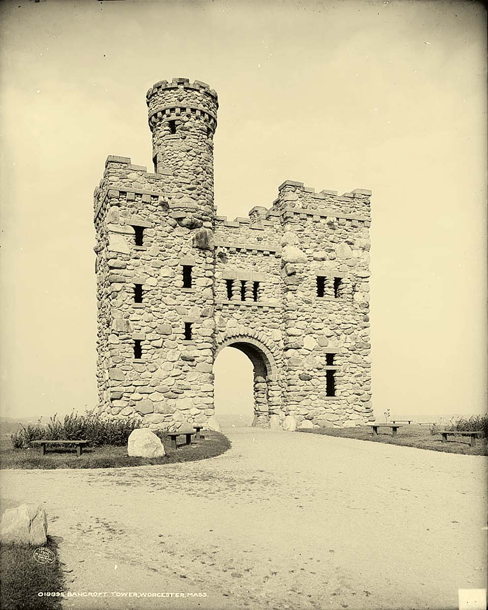 Worcester. Bancroft Tower, 1906