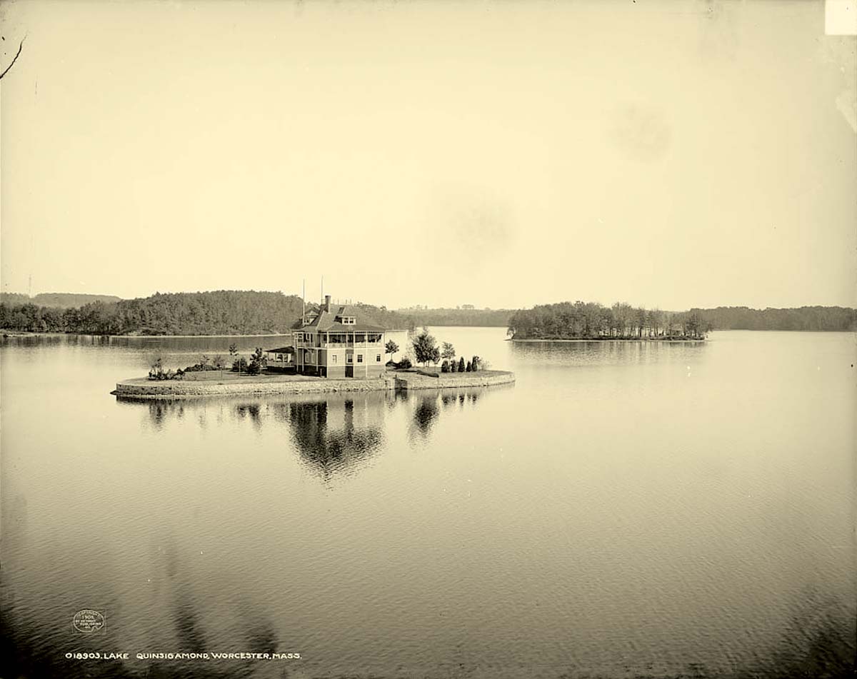 Worcester. Lake Quinsigamond, 1906