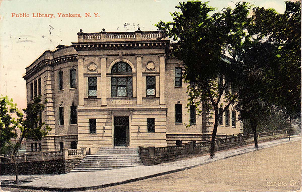 Yonkers. Public Library, 1912