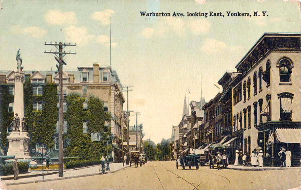 Yonkers. Warburton Avenue