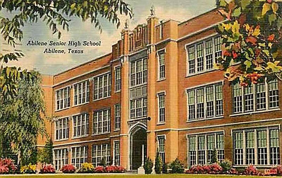 Abilene, Texas. Senior High School, 1918