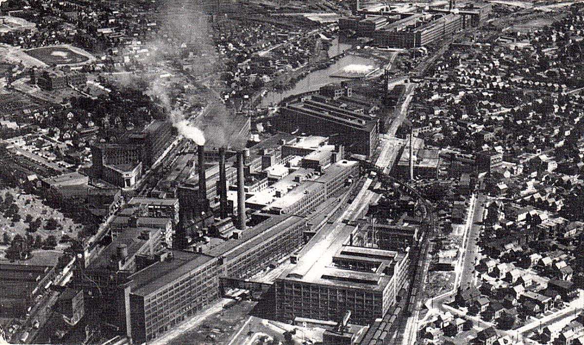 Akron, Ohio. Goodyear Tire and Rubber Company - Industrial Plant
