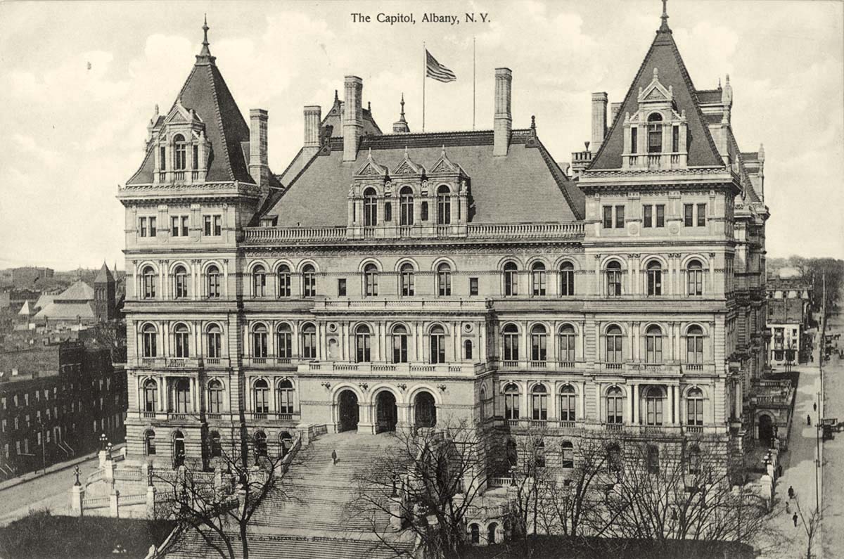 Albany, New York. Capitol, 1897-1911