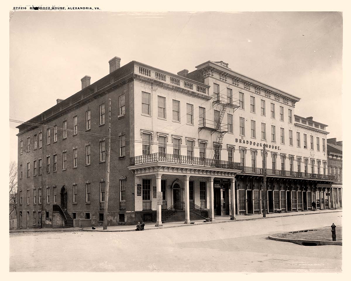 Alexandria, Virginia. Braddock House, between 1910 and 1920