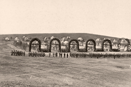 Camp of the 44th New York Infantry near Alexandria, circa 1865