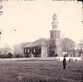 Alexandria. Christ Church, between 1861 and 1869