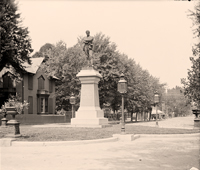 Alexandria. Confederate Monument on Washington Street, circa 1920